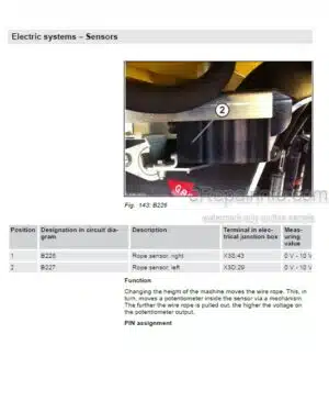 Photo 8 - Bomag BM1000-30 Service Manual Cold Planer 00840200