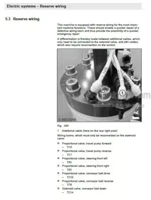 Photo 7 - Bomag BM1000-35 Service Manual Cold Planer 00840032 SN2