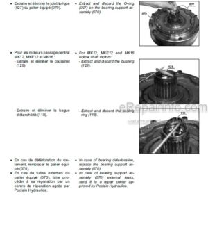 Photo 7 - Bomag BM500-15 BM600-15 Service Manual Compact Milling Machine 00891685