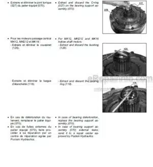 Photo 10 - Bomag BM500-15 BM600-15 Service Manual Compact Milling Machine 00891685