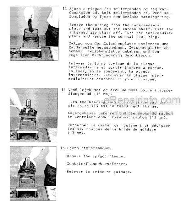 Photo 1 - Bomag BMP851 Instructions For Repair Multi Purpose Compactor 00819325