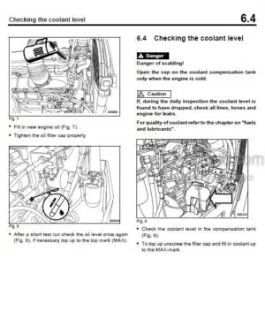 Photo 1 - Bomag BW135AD-5 BW138AC-5 BW138AD-5 Service Manual Tandem Vibratory Combination Roller 00892251 SN3