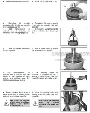 Photo 8 - Bomag BW135AD-5 BW138AC-5 BW138AD-5 Service Manual Tandem Vibratory Combination Roller 00840132 SN1