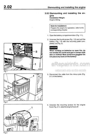 Photo 12 - Bomag BW164AD Instructions Of Repair Tandem Vibratory Roller 00819312