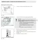 Photo 2 - Bomag BW174ACP-4F To BW174APO-4F Service Manual Tandem Vibratory Combination Roller 00840206