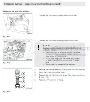 Photo 1 - Bomag BW174ACP-4F To BW174APO-4F Service Manual Tandem Vibratory Combination Roller 00840206