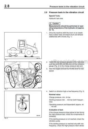 Photo 6 - Bomag BW211D-4 BW211PD-4 BW213D-4 BW213PD-4 BW214D-4 Service Manual Single Drum Roller 00891149