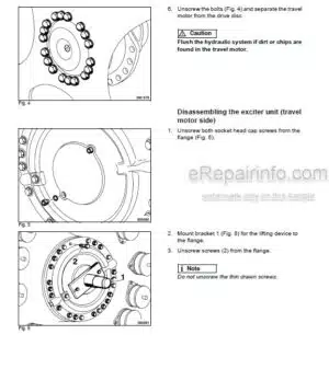 Photo 7 - Bomag BW211D-40 To BW213PD-40 Service Manual Single Drum Roller 00891163 SN2