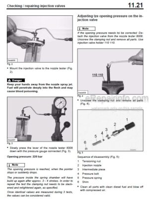 Photo 3 - Bomag BW211D-4 BW211PD-4 BW213D-4 BW213PD-4 Service Manual Single Drum Roller 00891145 SN1