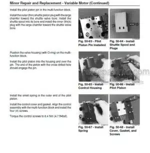 Photo 8 - Bomag BW213DH-4 To BW213DH-4 Service Manual Single Drum Roller 00891171 SN2