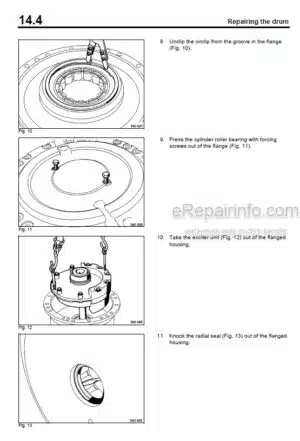 Photo 6 - Bomag RS650 Service Manual Road Reclaimer Soil Stabilizer 8058