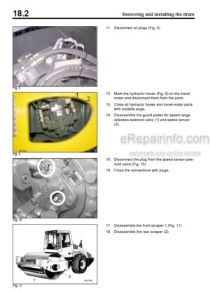 Photo 3 - Bomag BW226DH-4 BVC Service Manual Single Drum Roller 00891420 SN1