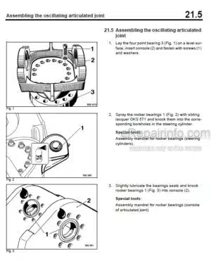 Photo 6 - Bomag BW226DH-4 BW226PDH-4 Service Manual Single Drum Roller 00891195