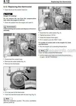 Photo 7 - Bomag BR27RH-4I Service Manual Rubber Tire Roller 00892289