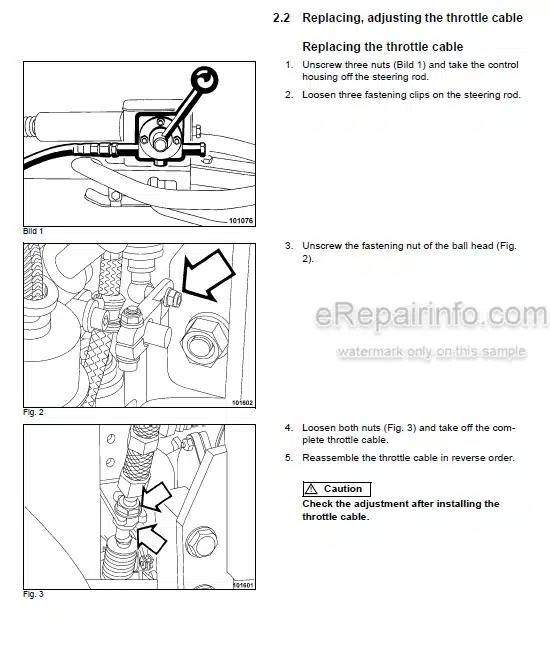 Photo 1 - Bomag BW75S-2 Instructions For Repair Double Vibratory Roller 00891249