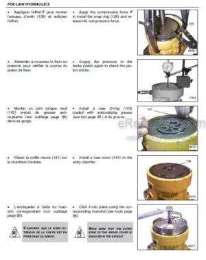 Photo 9 - Bomag BW80AD-5 To BW100SCC-5 Service Manual Tandem Vibratory Combination Roller 00891737 SN1