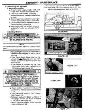 Photo 4 - Kobelco SK130IV SK130LCIV Operators Manual Hydraulic Excavator SK1304RMMC2-1R