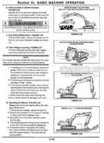 Photo 5 - Kobelco SK130IV SK130LCIV Operators Manual Hydraulic Excavator SK1304RMMC2-1R