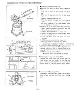 Photo 6 - Kobelco SK200III SK200LC III Operators Manual Hydraulic Excavator YQUK92S002OM