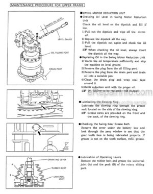 Photo 5 - Kobelco SK220LC III Operators Manual Hydraulic Excavator KCMLLUK90S001OM