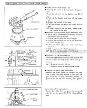 Photo 7 - Kobelco SK220 SK220LC Operators Manual Hydraulic Excavator LLIK92S002OM-00 SN1