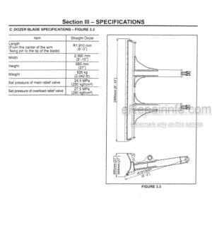 Photo 2 - Kobelco SK235SR-1E SK235SRNLC-1E Operators And Parts Manual Excavator Optional Attachment Dozer S2YF03404ZE-01