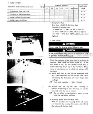 Photo 12 - Kobelco SK300III SK300LC III Operators Manual Hydraulic Excavator YCUK93S001OM-00