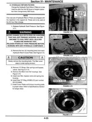 Photo 5 - Kobelco SK400 SK400LC Operators Manual Hydraulic Excavator 2421R381D24