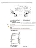 Photo 4 - Liebherr A910 Compact Litronic 1505 Operators Manual Wheeled Excavator 12211187 From SN 87687