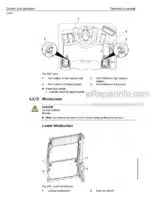 Photo 4 - Liebherr A910 Compact Litronic 1505 Operators Manual Wheeled Excavator 12211187 From SN 87687