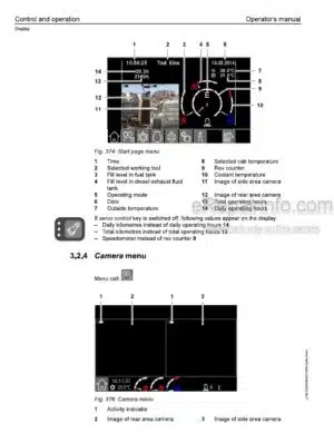 Photo 1 - Liebherr A912 Compact Litronic 1838 Operators Manual Wheeled Excavator 12249384 From SN 114414