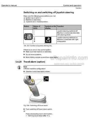Photo 6 - Liebherr A914 Compact Litronic 1507 USA CAN Operators Manual Wheeled Excavator 12216726 From SN 81693