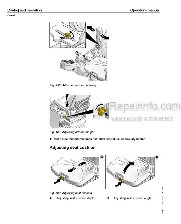 Photo 1 - Liebherr A916 Litronic 1183 Operators Manual Wheeled Excavator 12223703 From SN 90854