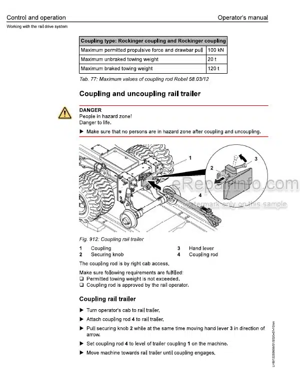 Photo 1 - Liebherr A922 Rail SV013 Litronic 1509 Operators Manual Wheeled Excavator 12253656 From SN 116860[3]