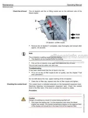 Photo 2 - Liebherr D836 Operating Manual Diesel Engine 9739395