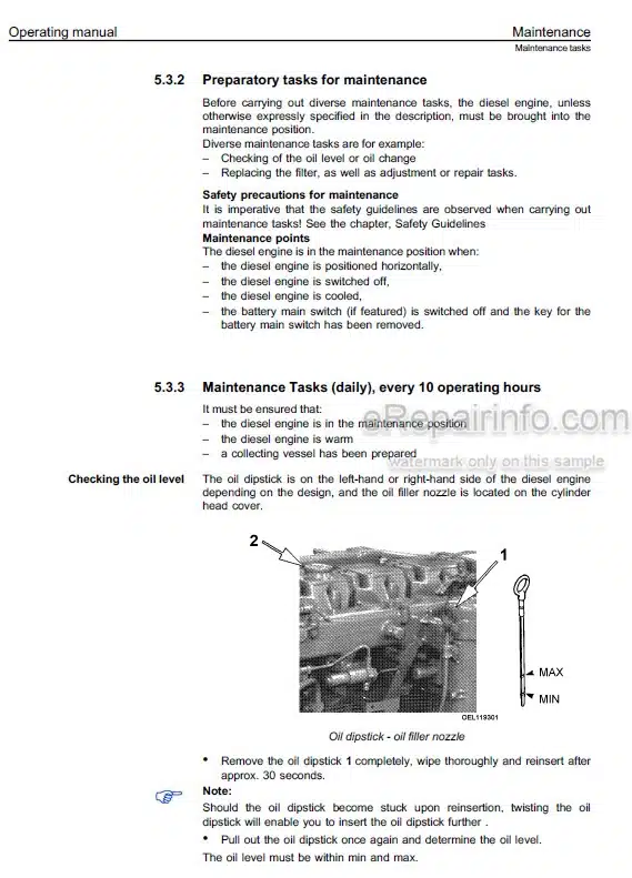 Photo 1 - Liebherr D846TI Operating Manual Diesel Engine 9739056