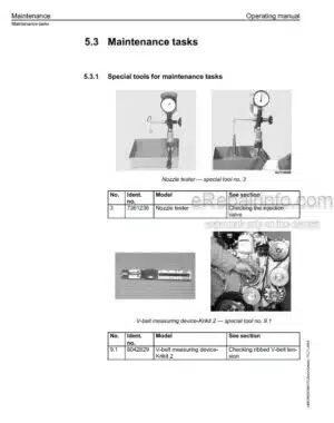 Photo 1 - Liebherr D924T-E D924TI-E D926T-E D926TI-E Operating Manual Diesel Engine 9076418