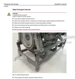Photo 7 - Liebherr D934-A7-25 D944-A7-25 Operators Manual Diesel Engine 12929541