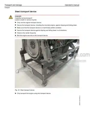 Photo 6 - Liebherr D936-A7-00 D946-A7-00 MCC Operators Manual Diesel Engine 13422361 SN From 2019040001