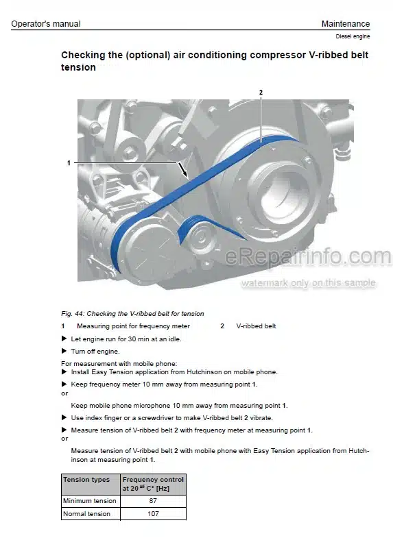 Photo 1 - Liebherr D936-A7-03 D946-A7-03 LWE Operators Manual Diesel Engine 12978518 From SN 2019040001