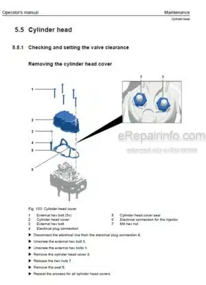 Photo 3 - Liebherr D936-A7-05 D946-A7-05 LWE Operators Manual Diesel Engine 12952858 From SN 2018040001