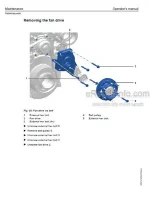 Photo 6 - Liebherr D944-A7-00 MCC Operators Manual Diesel Engine 13416601 From SN 2018040001