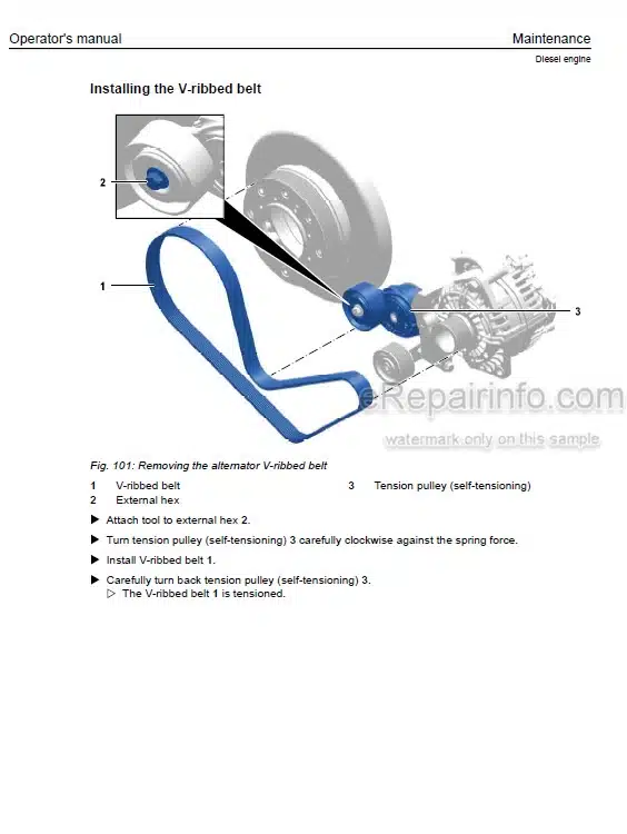 Photo 1 - Liebherr D9508-A7-05 Operators Manual Diesel Engine 12985712 From SN 2019140001