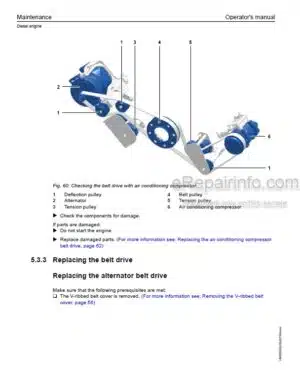 Photo 7 - Liebherr D9512-A7-04 D9512-A7-00 Operators Manual Diesel Engine 12909686