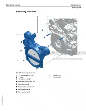 Photo 6 - Liebherr D944-A7-05 Operators Manual Diesel Engine 12929446