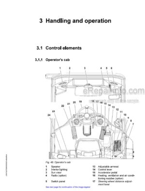 Photo 2 - Liebherr L507 G6.0-D 1578 Operators Manual Wheel Loader 12275595 From SN 62600