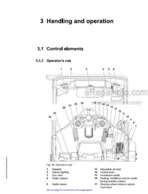 Photo 2 - Liebherr L507 G6.0-D 1578 Operators Manual Wheel Loader 12275595 From SN 62600