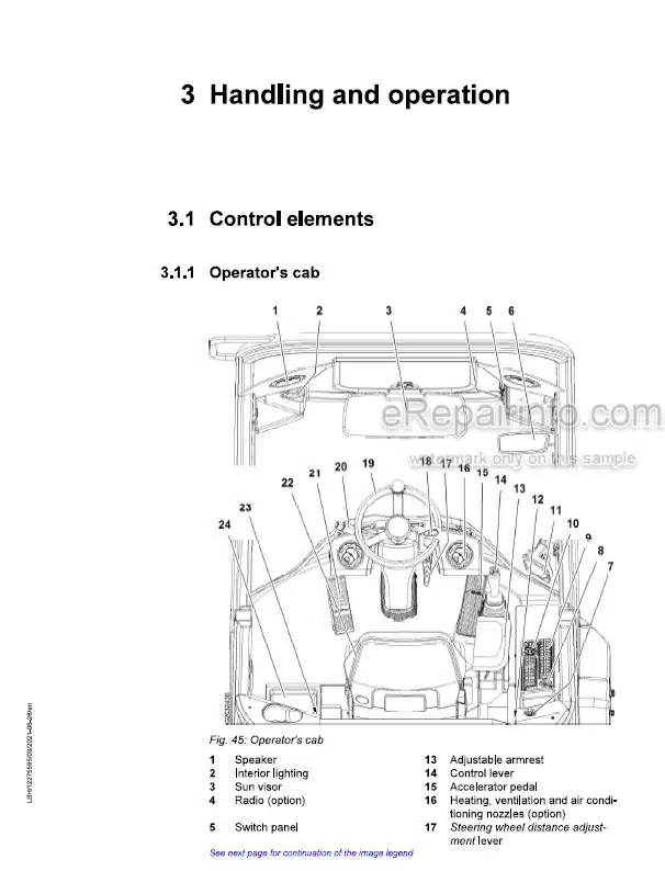 Photo 1 - Liebherr L507 G6.0-D 1578 Operators Manual Wheel Loader 12275595 From SN 62600