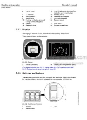 Photo 11 - Liebherr L509 1581 Operators Manual Wheel Loader 12248491 From SN 53995