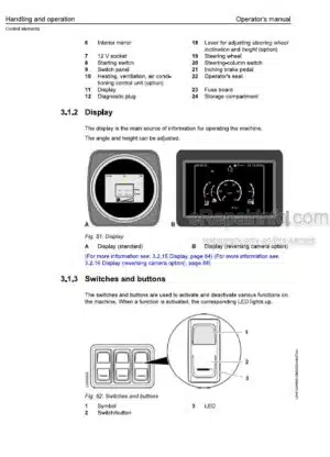 Photo 5 - Liebherr L509 1581 Operators Manual Wheel Loader 12248491 From SN 53995